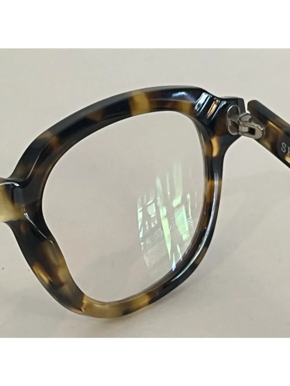 SEE Eyewear Brown Tortoise Eyeglasses Frames 49-22-140 Made in Italy 9640